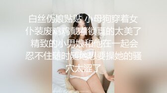 白丝伪娘贴贴 小母狗穿着女仆装废鸡鸡戴着锁真的太美了 精致的小男娘和他在一起会忍不住随时随地想要操她的骚穴太涩了