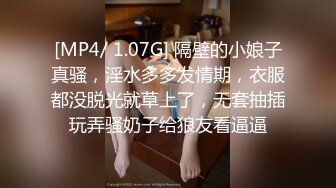 [MP4/ 1.07G] 隔壁的小娘子真骚，淫水多多发情期，衣服都没脱光就草上了，无套抽插玩弄骚奶子给狼友看逼逼