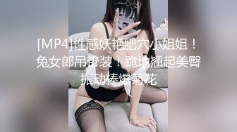 [MP4]性感妖艳肥穴小姐姐！兔女郎吊带装！跪地翘起美臀振动棒爆菊花