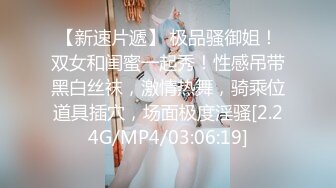 【新速片遞】 极品骚御姐！双女和闺蜜一起秀！性感吊带黑白丝袜，激情热舞，骑乘位道具插穴，场面极度淫骚[2.24G/MP4/03:06:19]